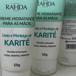 Cosmétic Product by embatek Ltda, São Paulo Brazil Creme Mão RahdaHidratante Labial